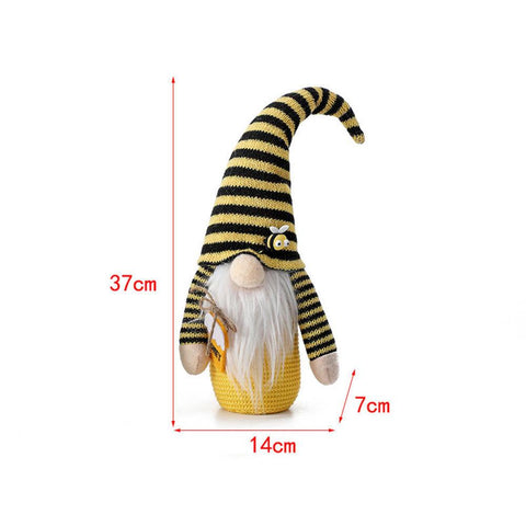 Creative Festival Doll Bumble Bee Gnome-HA00314-Veeddydropshipping