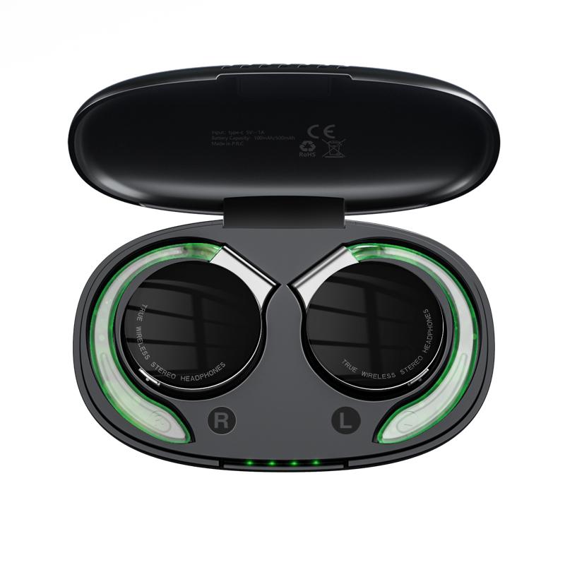Bluetooth Earphones With Microphones Sport LED Display-Veeddydropshipping