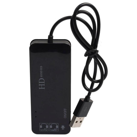 Sound card  stereo adapter USB splitter-CO00132-Veeddydropshipping