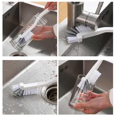 Narrow Brush  Plastic Cleaning Brush-HA01101-Veeddydropshipping