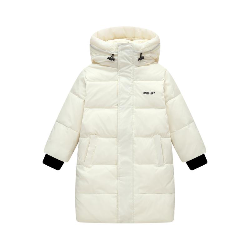 Children Long Coat Hooded Jacket Winter Boys-Veeddydropshipping
