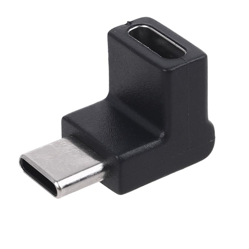 USB C Adapter Type C Male to Female Right Angled 90 Degree Extension Adapter -CE00140-Veeddydropshipping