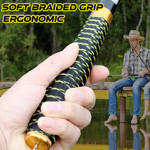 Carp Telescopic Fishing Rod Carbon Fiber Feeder Ultralight Portable For Freshwater Stream -OS00407-Veeddydropshipping