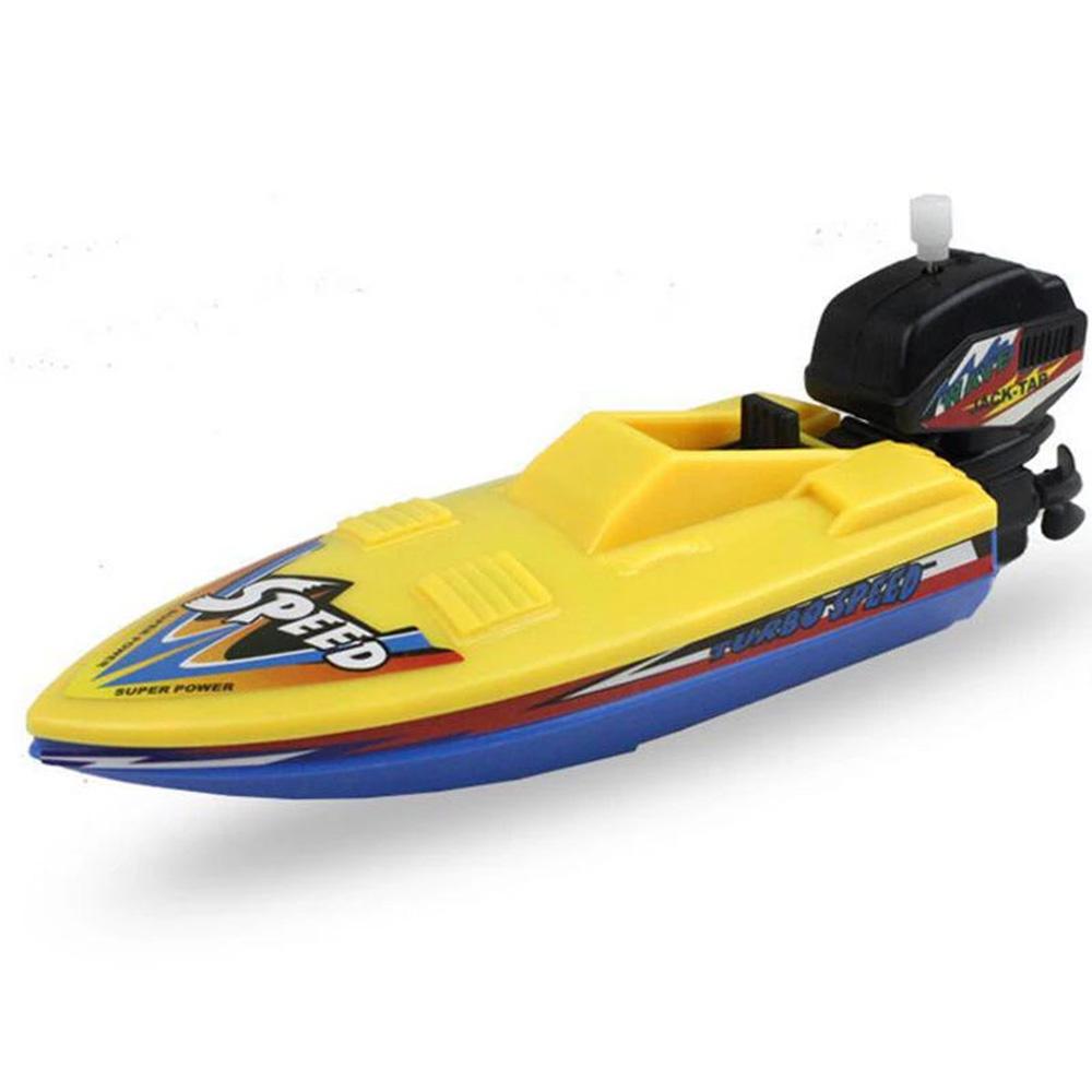 Kids Toy Speed Boat Ship Wind Up Clockwork Toys Floating Water Kids Toys-TB00537-Veeddydropshipping