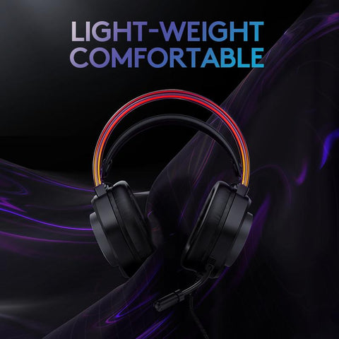 RGB Gaming Headphone with Mic 3.5mm Wired-Veeddydropshipping