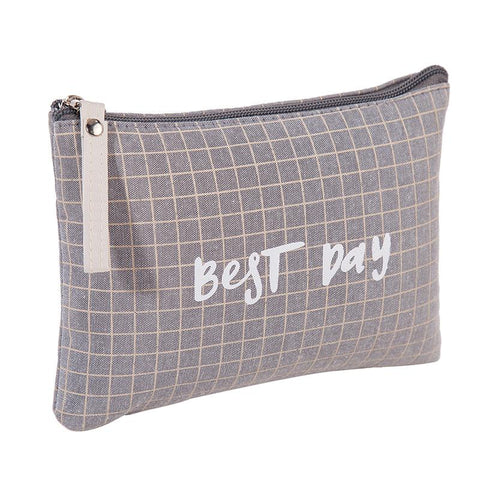 Fashion Portable Female Zipper Toiletry Cosmetic Beauty-BS00550-Veeddydropshipping