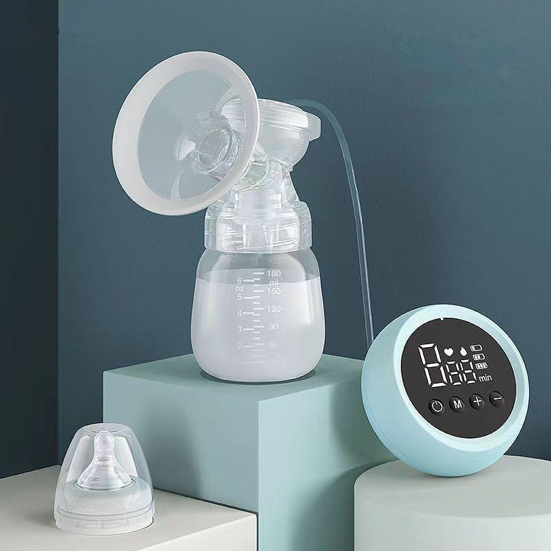 Single Electric Breast Pump 1200 MAh Lithium Battery LCD Touch Screen-TB00675-Veeddydropshipping
