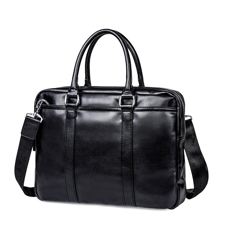 Fashion Male Real Cowhide Messenger Crossbody Bag Men-BS00490-Veeddydropshipping