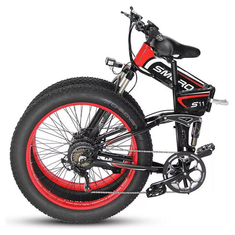 S11 Folding Electric Bike Bicycle 48V 1000W 13AH Battery 26 Inch Fat Tire Foldable -OS01002-Veeddydropshipping
