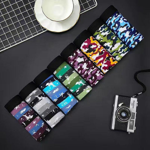 Underwear Boxers Breathable Sexy Man Boxer Solid Underpants-MF01414-Veeddydropshipping