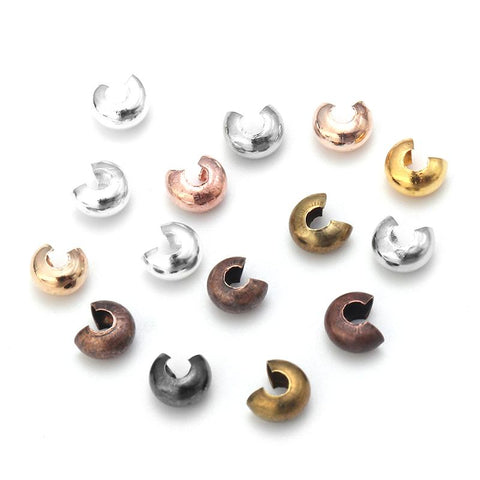 Open Crimp Beads Covers Crimp Beads Stopper Beads For DIY-JW01526-Veeddydropshipping