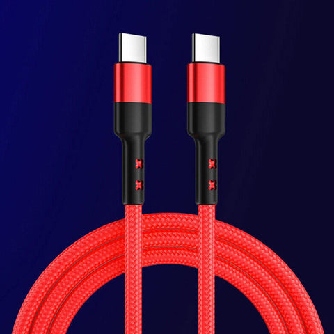 USB C Braided Fast Charger 100W 5A Cable-Veeddydropshipping