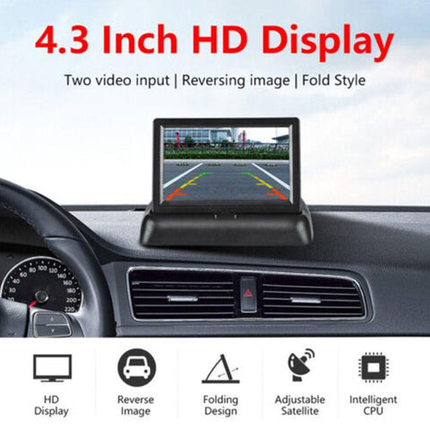 LCD Car Rearview Monitor Display Car Rear View Camera Reversing-AM00694-Veeddydropshipping