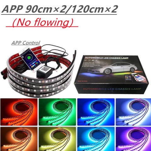 Car Underbody Neon Lights Flexible LED Strip Light Automobile Underglow-AM00080-Veeddydropshipping