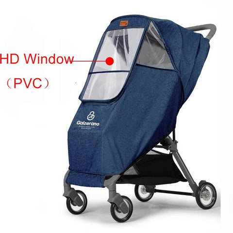 Universal Waterproof Winter Thicken Rain Cover Wind Dust Shield Full Raincoat for Baby-TB00398-Veeddydropshipping