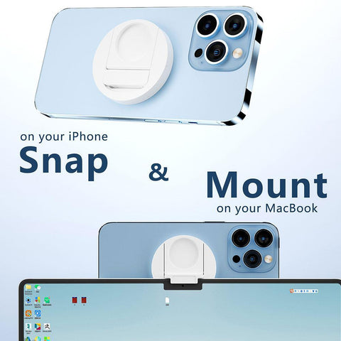 Magnetic Phone Holder For MacBook For MagSafe IPhone 14 / 13 / 12 Continuity-PA00619-Veeddydropshipping