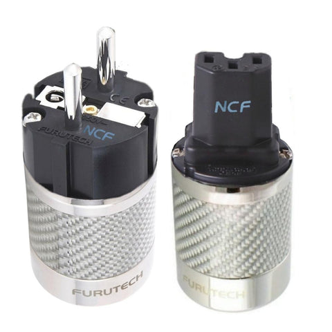 Schuko Furutech FI-E50 FI-50M FI-50 NCF Nano Crystal EU/US Power Rhodium Plating-CE00200-Veeddydropshipping