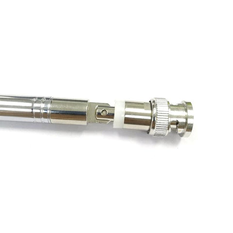 FM Radio Antenna BNC Connector Telescopic Aerial 0.7m Stainless Steel-CE00937-Veeddydropshipping