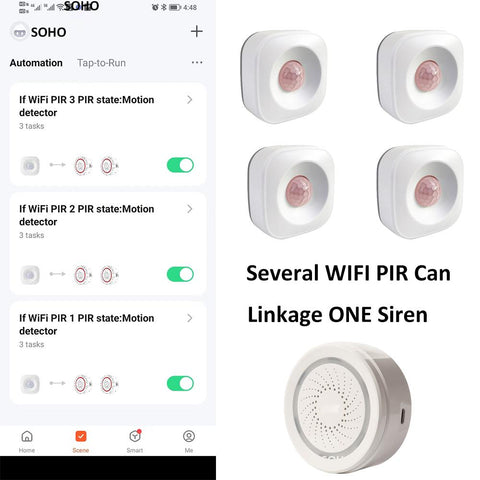 Motion Sensor Detector Movement Alarm-CO00690-Veeddydropshipping