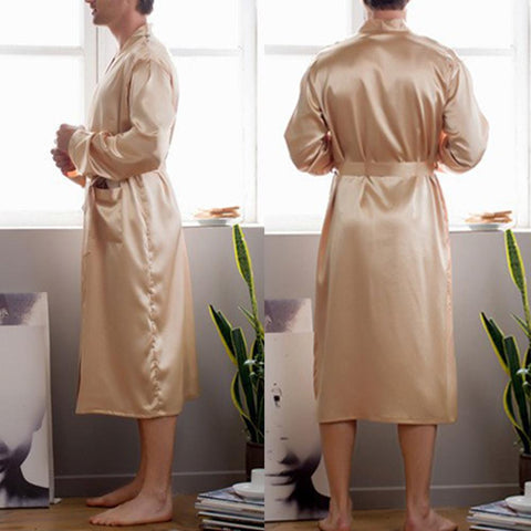 Kimono Nightgown Pajamas Sleepwear Robe Nightwear Fashion-MF01596-Veeddydropshipping
