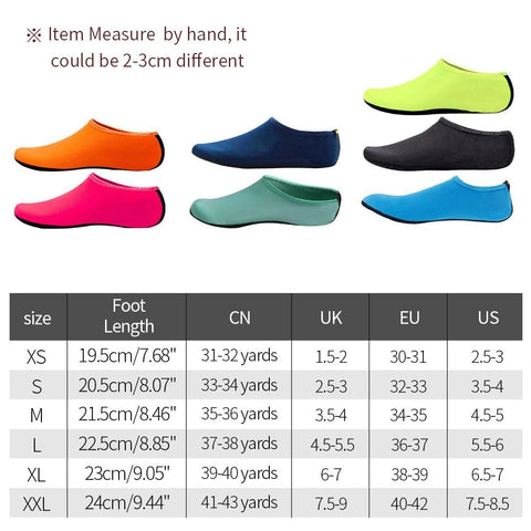 Unisex Water Non-Slip Sneaker Shoes Swimming Diving Socks Summer Aqua -OS00050-Veeddydropshipping