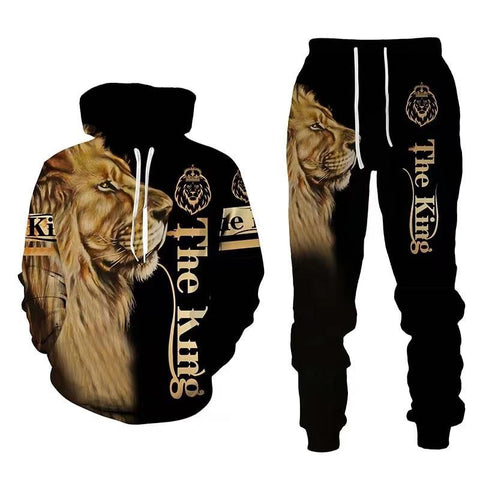Autumn Winter 3D The Lion King Printed Long Sleeve  Clothing-TB01320-Veeddydropshipping