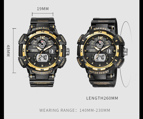Luxury Brand  Watch Outdoor Sports Waterproof Watches -JW00777-Veeddydropshipping