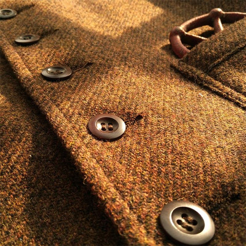 tweed slim-fitting vest British style suit vest-MF01331-Veeddydropshipping