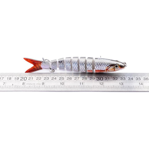 1PCS Fishing Baits Trolling Swim Minnow Wobbler Multi-section Hard Bait 13.5CM -OS00512-Veeddydropshipping