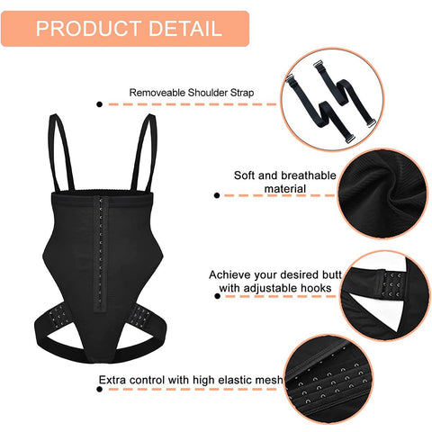 High Waist Panties Slimming Underwear-WF00943-Veeddydropshipping