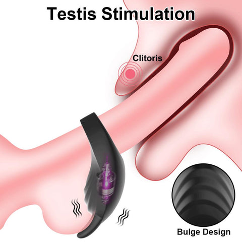 Adjustable Cock Ring for Men Remote Control Vibrating Penis Rings-BH01186-Veeddydropshipping