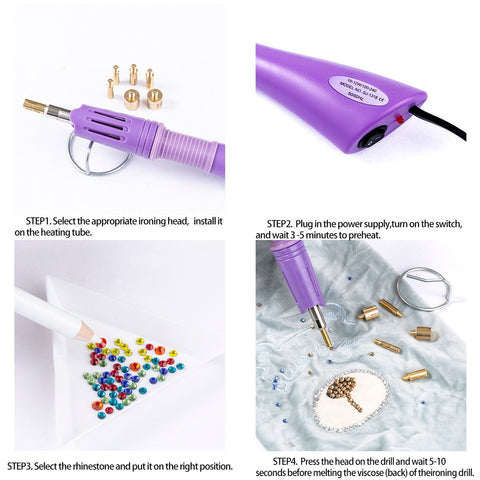 Hotfix Applicator/Flatback Crystal Glass-HA00004-Veeddydropshipping