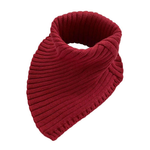 Women Windproof Knitted Fake Collar Scarf Turtleneck-WF01338-Veeddydropshipping