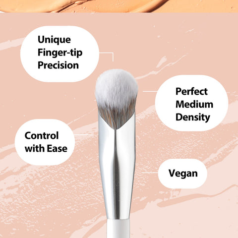 Angled Concealer Brush Under Eye Makeup-BH00753-Veeddydropshipping
