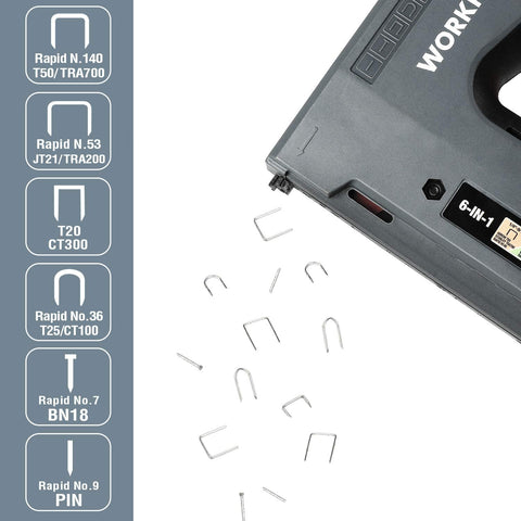 Heavy Duty Staple Gun Cordless Tacker-TI00025-Veeddydropshipping