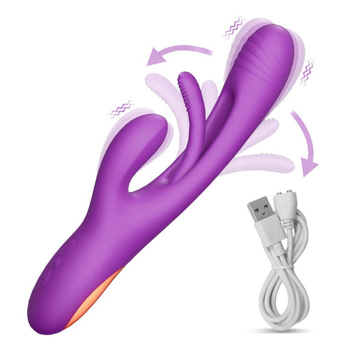 2023 Rabbit Tapping G-Spot Patting Vibrator for Women Clitoris Clit Stimulator -BH01180-Veeddydropshipping
