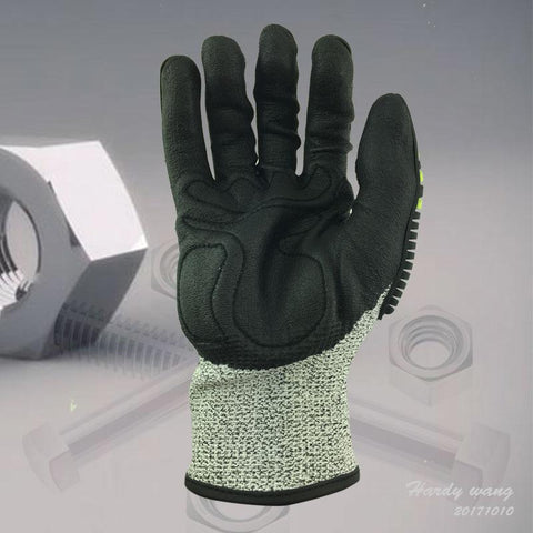 Protective Work Gloves  with Oil-proof Nitrile Dipped -CO00684-Veeddydropshipping