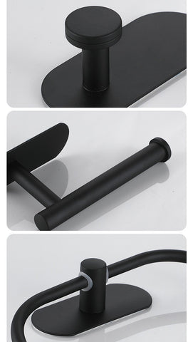 No Punching Stainless Steel Self-adhesive Towel Bar-HA01038-Veeddydropshipping