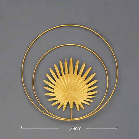 Nordic Light Luxury Round Wall Hanging-HA00229-Veeddydropshipping
