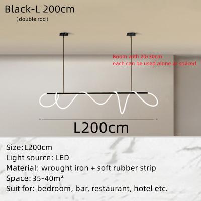 Led Tube Ceiling Chandelier-TI00420-Veeddydropshipping