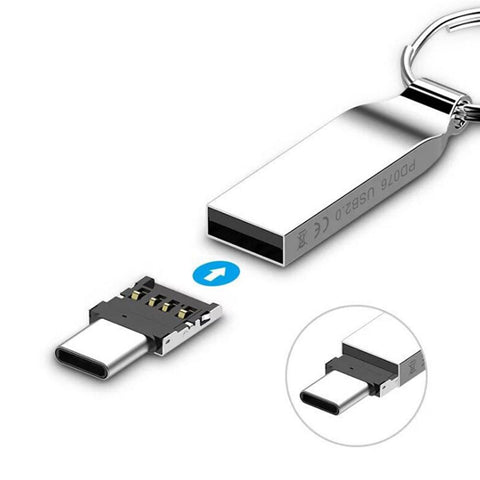2pcs USB 3.1 Type-C Connector Type C Male to USB Female OTG Adapter Converter -CE00113-Veeddydropshipping