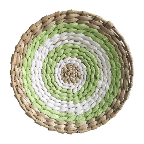 Straw Round Wall Decoration Pendants Creative-HA00211-Veeddydropshipping