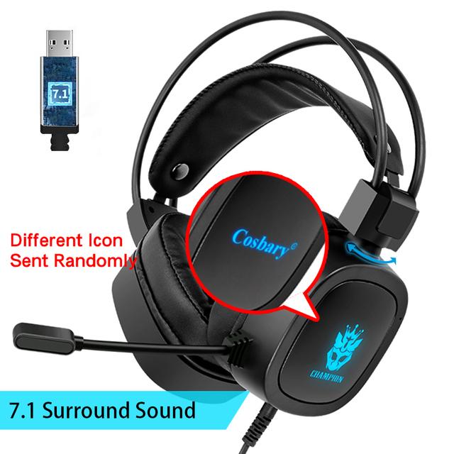 Gaming Headphones Wired Earphones RGB Light Noise Cancelling-Veeddydropshipping