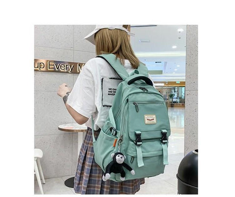 Women Backpack Teenager Girl Kawaii BookBag Laptop Rucksack Cute-BS00272-Veeddydropshipping