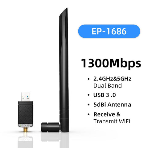 USB WiFi Adapter Dual Network Card-CO01392-Veeddydropshipping