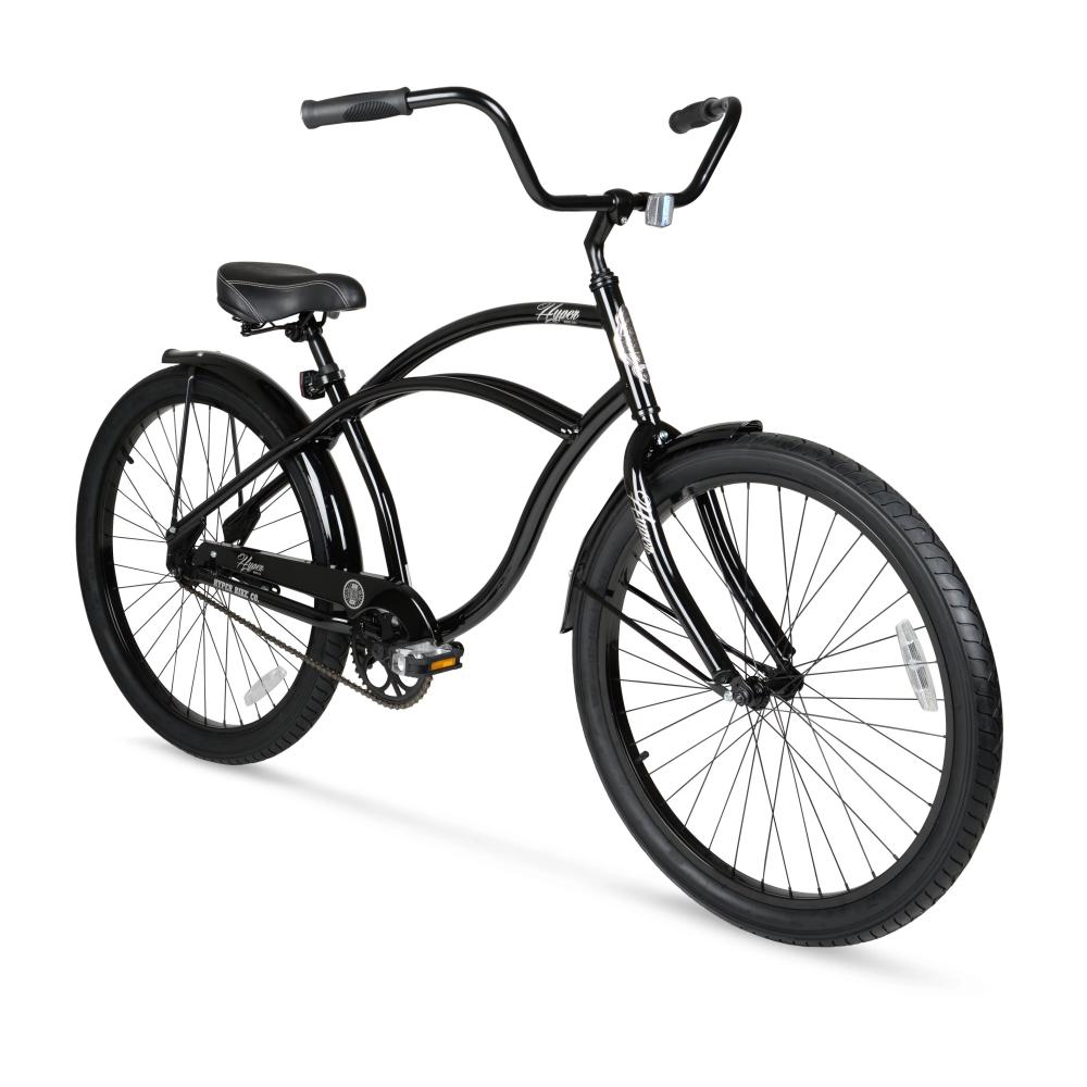 Beach Cruiser Bike, Black Provide a smooth and stylish riding experience-OS01239-Veeddydropshipping