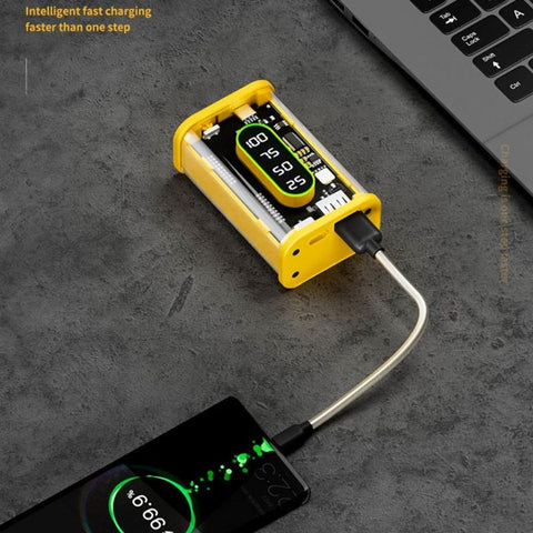 Professional Battery Storage Box Quick Charge DIY Power Bank Box Case Polymer-CE00206-Veeddydropshipping