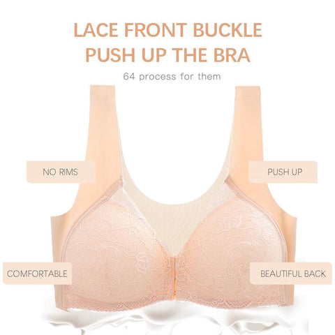 Front Buckle Sexy Lace Women Underwear-WF00940-Veeddydropshipping