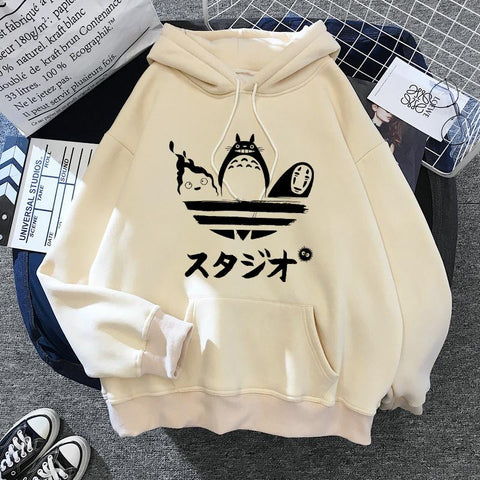 My Neighbor Totoro Harajuku Hoodies Women Studio Ghibli Kawaii Sweatshirt-TB01317-Veeddydropshipping