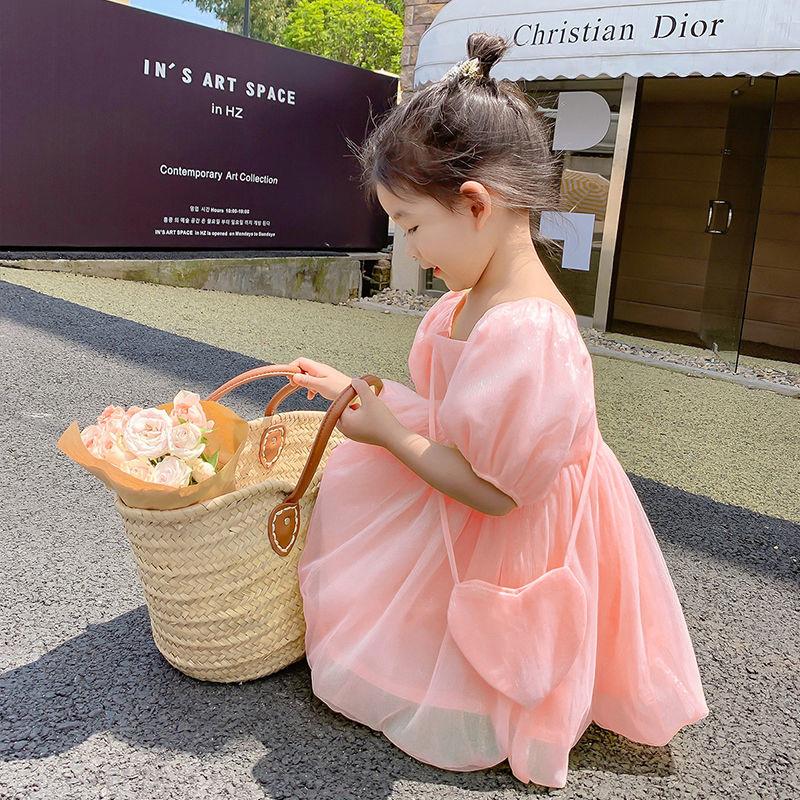 Summer Kids Floral Clothes Girls Elegant Birthday Dress-Veeddydropshipping
